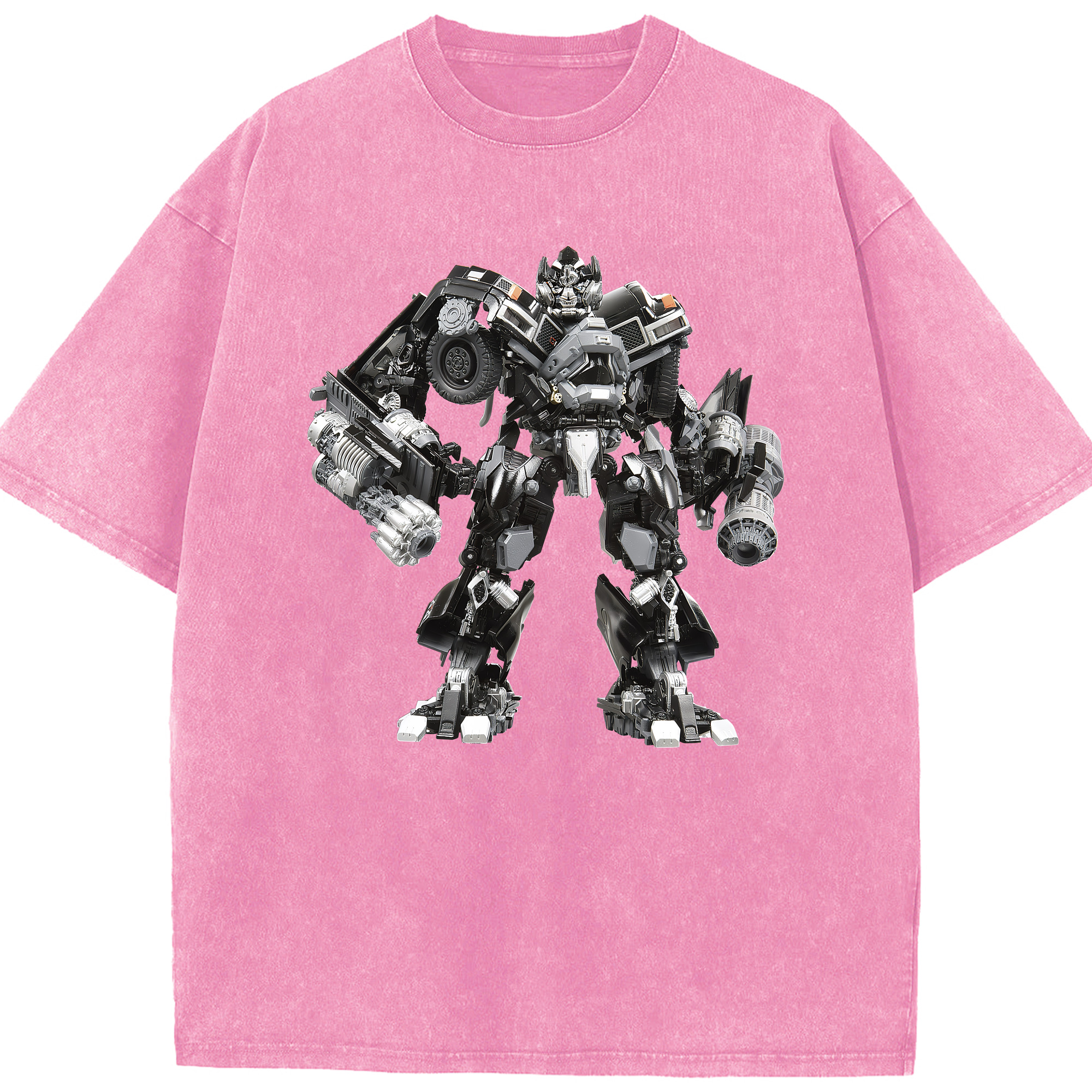（画像用） Transformers トランスフォーマー 綿100% ヴィンテージ風 半袖Tシャツ（フロントプリント）